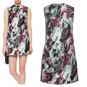 Carven watercolor shift dress